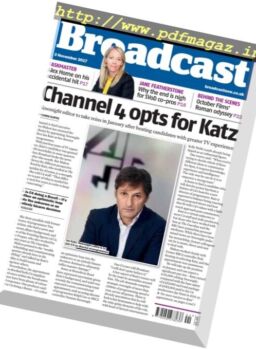 Broadcast Magazine – 3 November 2017