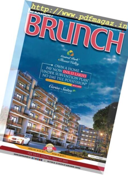 Brunch – 21 October 2017 Cover