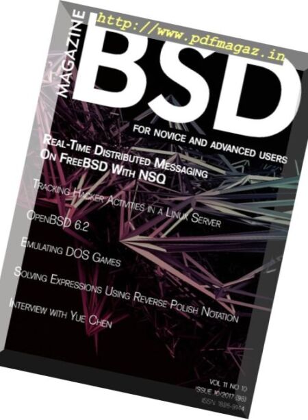 BSD Magazine – October 2017 Cover