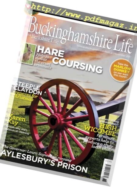 Buckinghamshire Life – November 2017 Cover