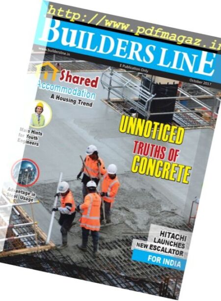 Builders line English Edition – October 2017 Cover