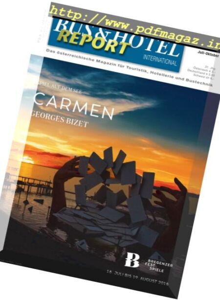 Bus & Hotelreport International – Juli-Oktober 2017 Cover