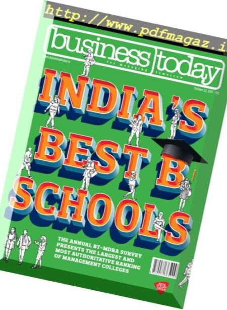 Business Today – 22 October 2017 Cover