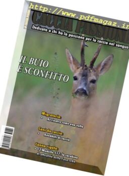Caccia Passione – Settembre 2017