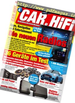 Car und Hifi – November Dezember 2017