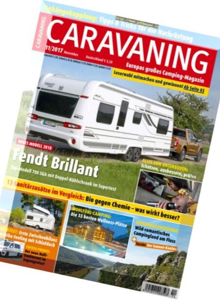 Caravaning – November 2017 Cover