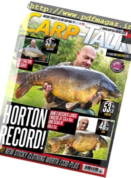 Carp-Talk – 17 October 2017 Cover