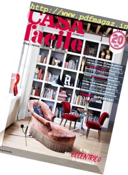CasaFacile – Ottobre 2017 Cover