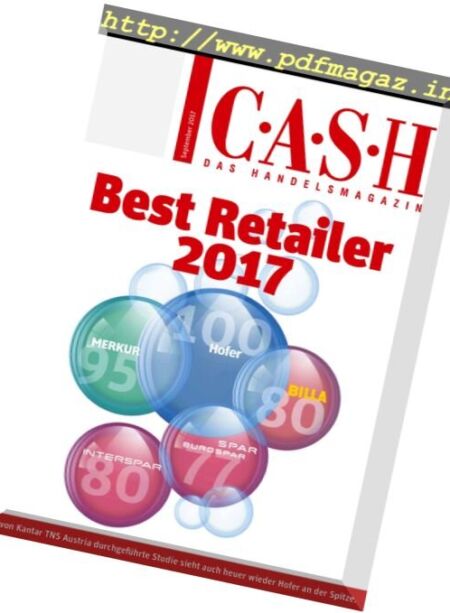 Cash – September 2017 Cover