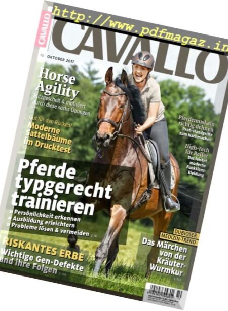 Cavallo – Oktober 2017 Cover
