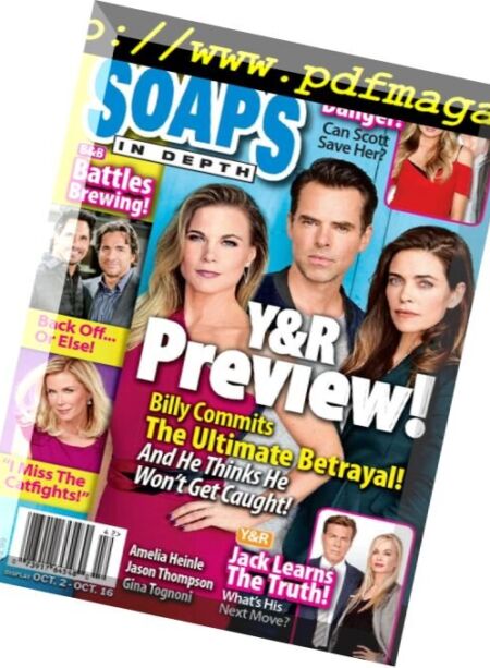 CBS Soaps In Depth – 16 October 2017 Cover
