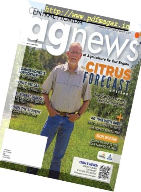Central Florida Ag News – October 2017 Cover
