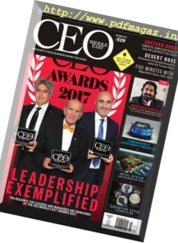 CEO Middle East – October 2017