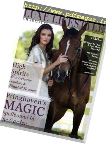 Charlotte Girl – October-November 2017 Cover