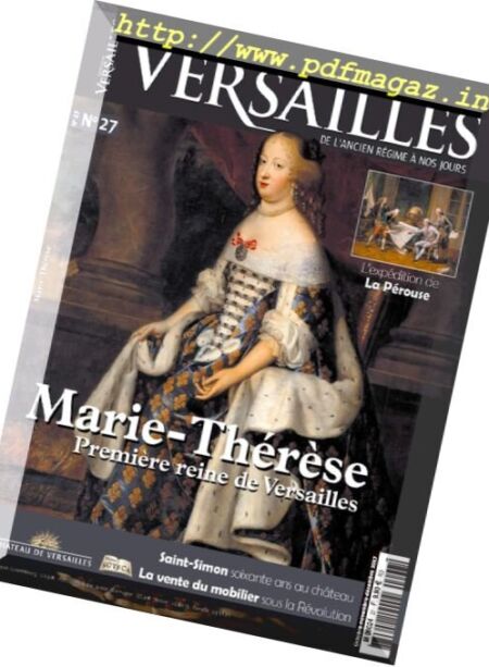 Chateau de Versailles – Octobre-Decembre 2017 Cover