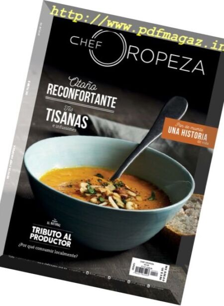 Chef Oropeza – Octubre 2017 Cover