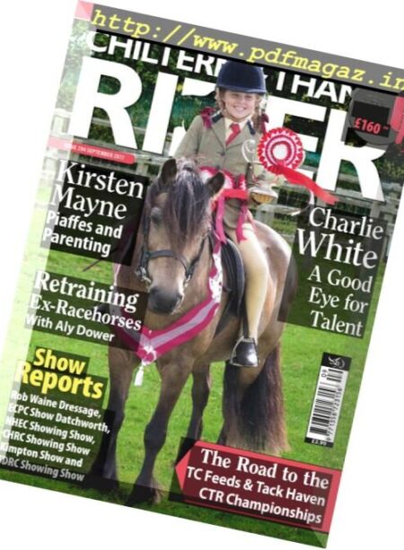 Chiltern and Thames Rider – September 2017 Cover
