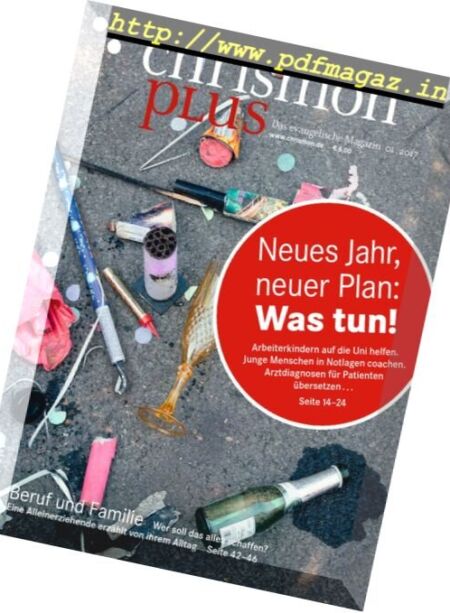 Chrismon Plus – Nr.1 2017 Cover