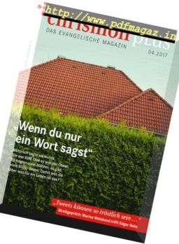 Chrismon Plus – Nr.4 2017