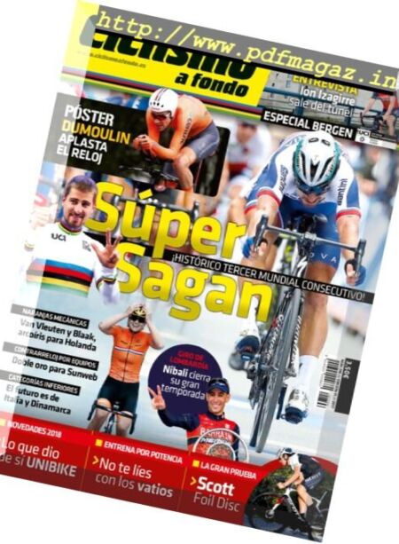 Ciclismo a Fondo – noviembre 2017 Cover