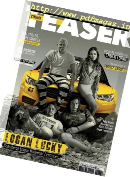 Cinema Teaser – Octobre 2017 Cover