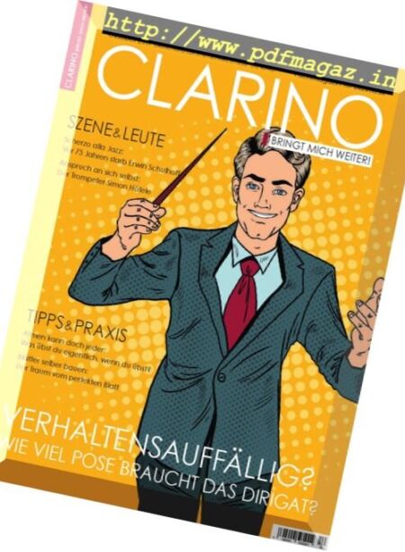 Clarino – Oktober 2017 Cover