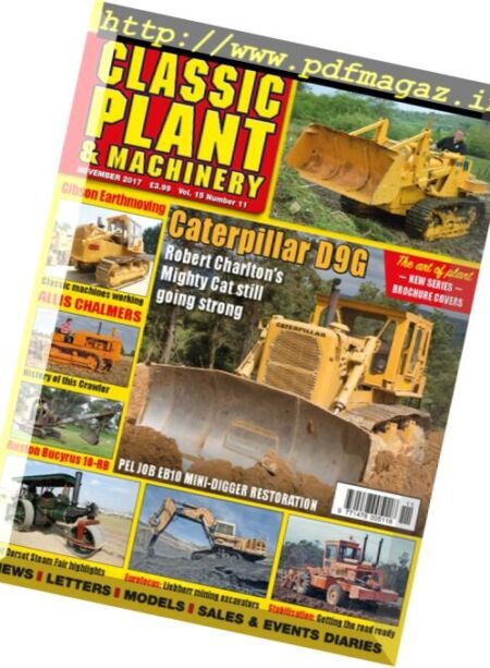 Classic Plant & Machinery – November 2017 Cover