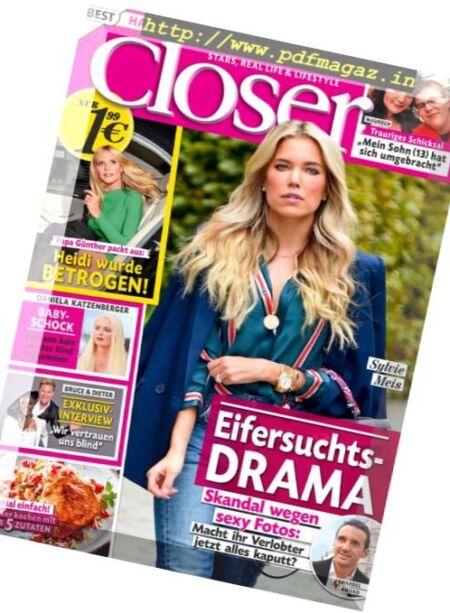 Closer Germany – Nr.41, 2017 Cover