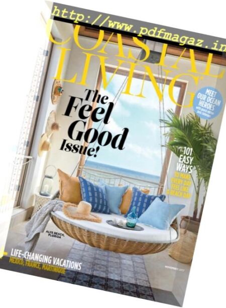 Coastal Living – November 2017 Cover