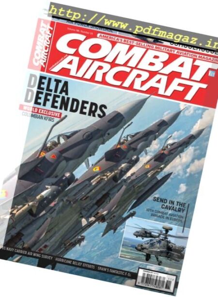 Combat Aircraft – November 2017 Cover