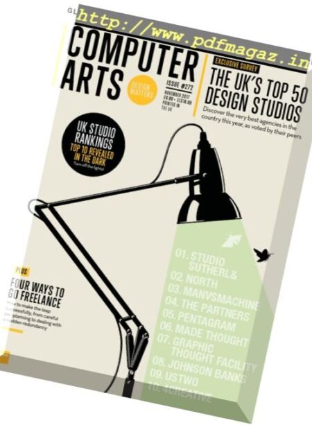 Computer Arts – November 2017 Cover