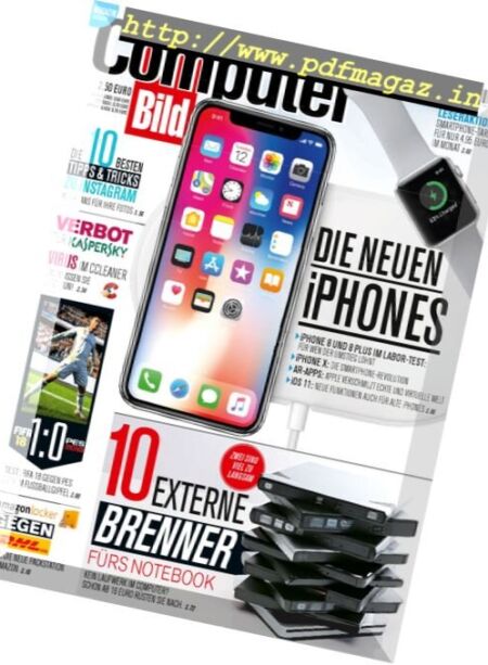 Computer Bild Germany – 30 September 2017 Cover