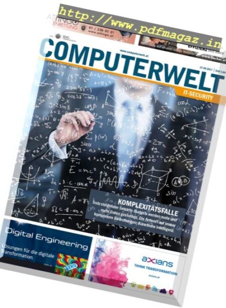 Computerwelt – 27 September 2017 Cover