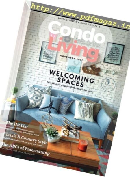 CondoLiving – December 2017 Cover