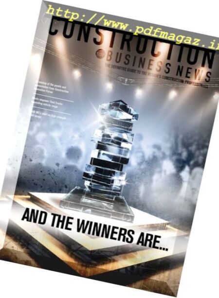 Construction Business News Middle East – November 2017 Cover