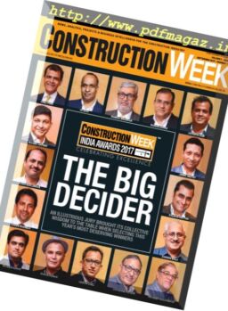Construction Week India – September 2017