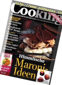 Cooking Austria – 27 Oktober 2017