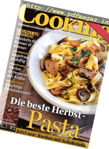 Cooking Austria – 29 September 2017 Cover