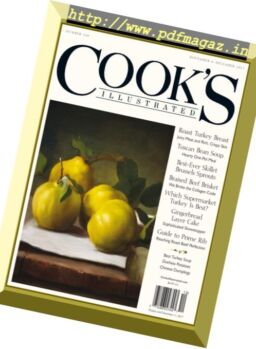 Cook’s Illustrated – November-December 2017