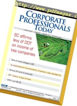 Corporate Professional Today – 28 October 2017