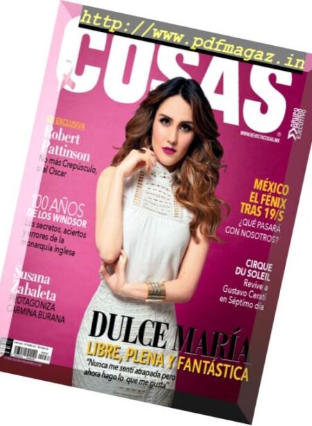Cosas – octubre 2017 Cover