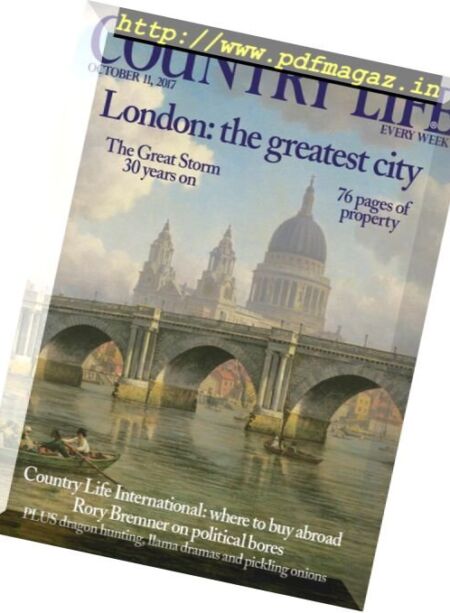 Country Life UK – October 11, 2017 Cover
