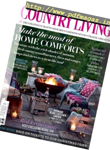 Country Living UK – November 2017 Cover