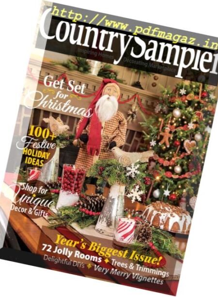 Country Sampler – November 2017 Cover