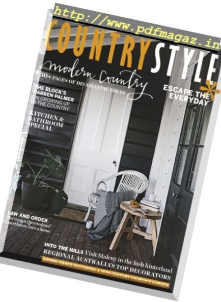 Country Style Australia – November 2017 Cover