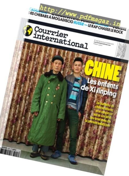 Courrier international – 19 au 23 Octobre 2017 Cover