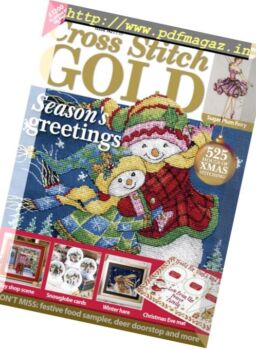 Cross Stitch Gold – October 2017