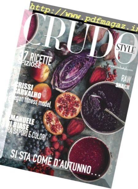 Crudo Style – Ottobre-Novembre 2017 Cover