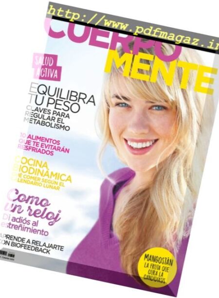 Cuerpomente – noviembre 2017 Cover