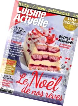 Cuisine Actuelle – Decembre 2017